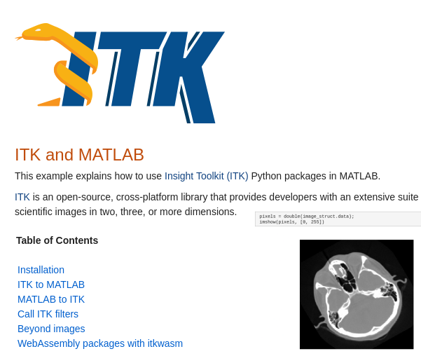 itk matlab python tutorial